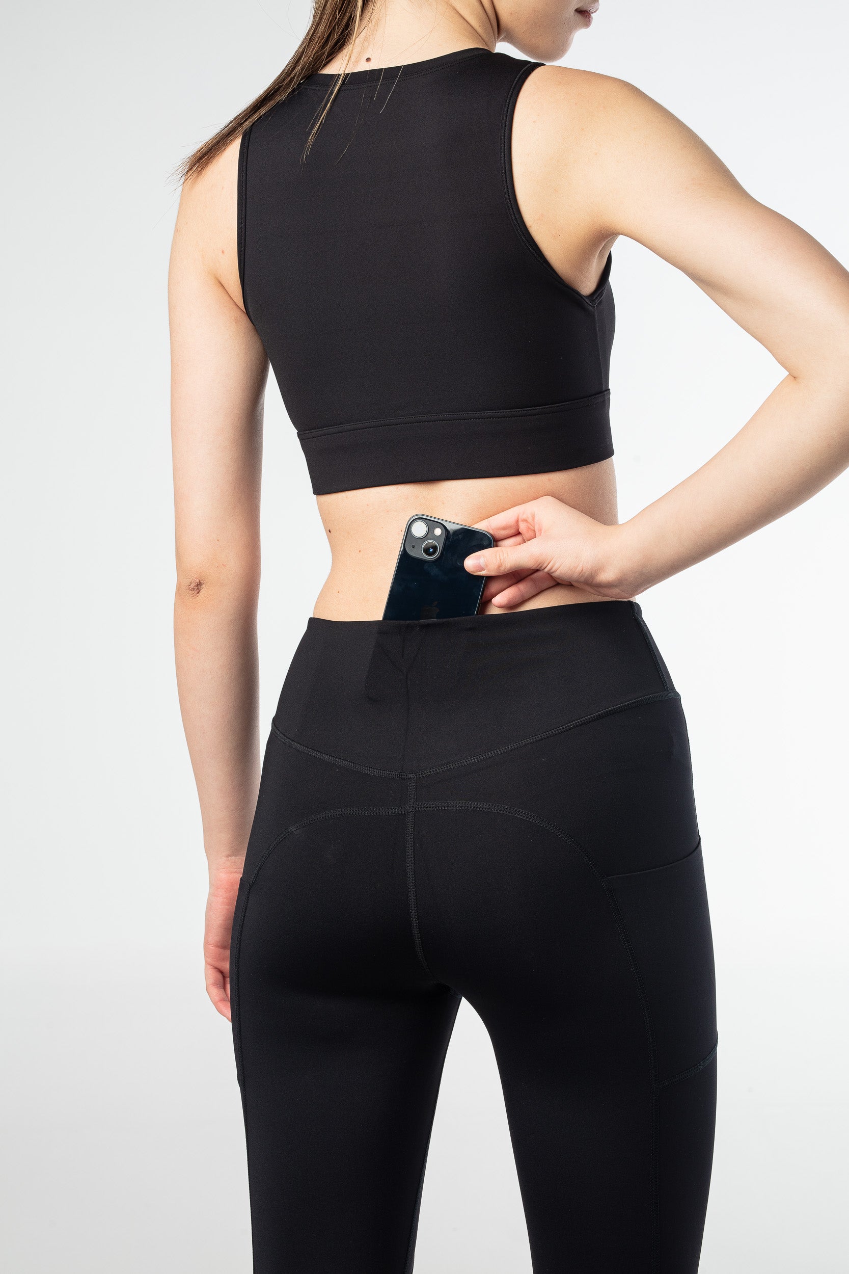 Blaze Meshed Leggings - Black