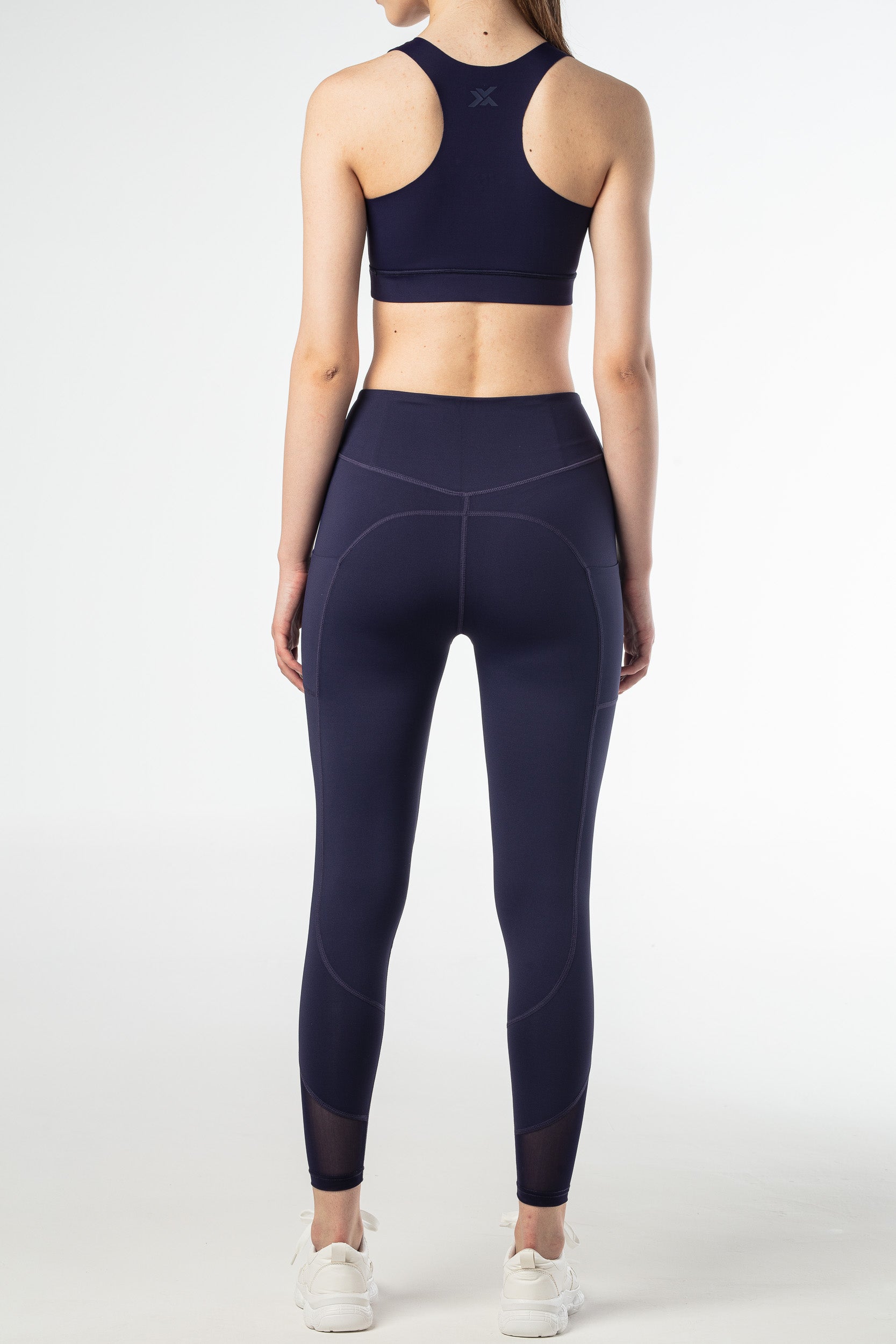 Blaze Meshed Leggings - Dark Navy