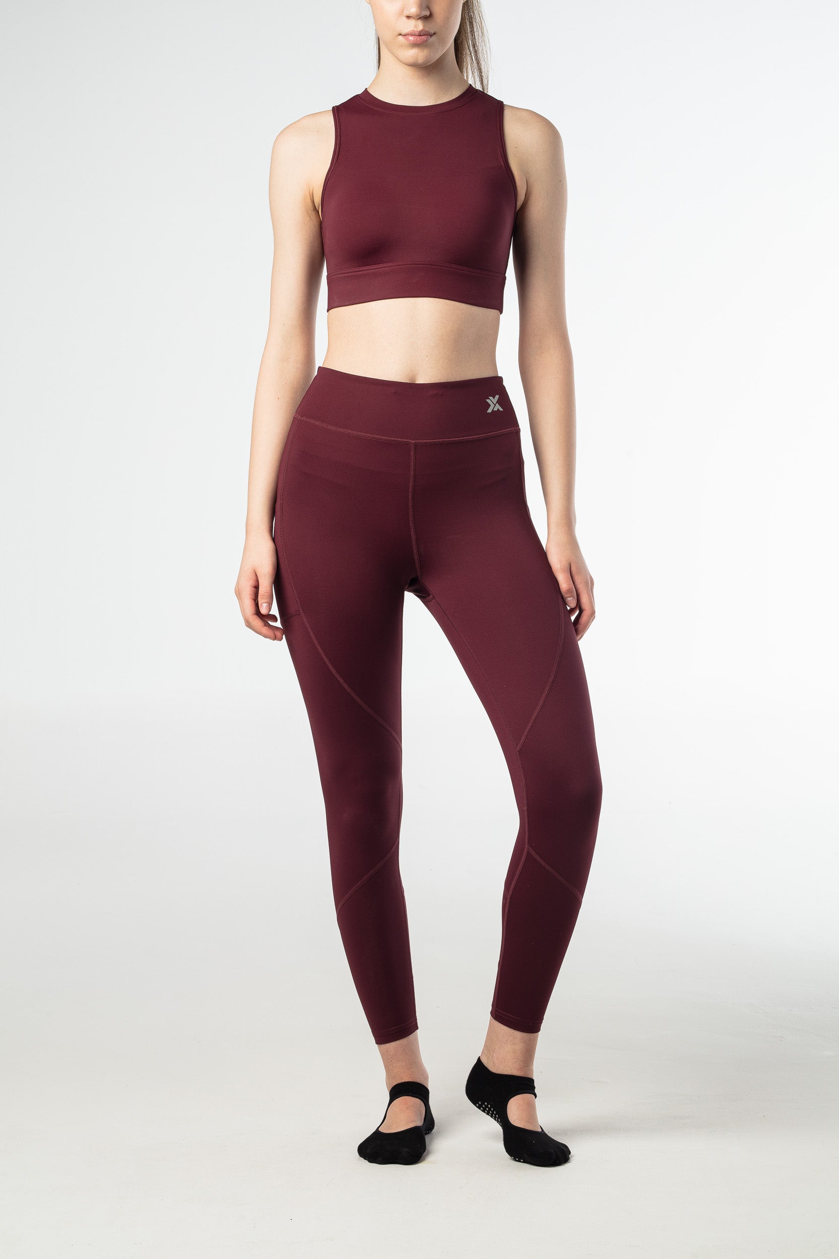 Blaze Leggings - Dark Wine