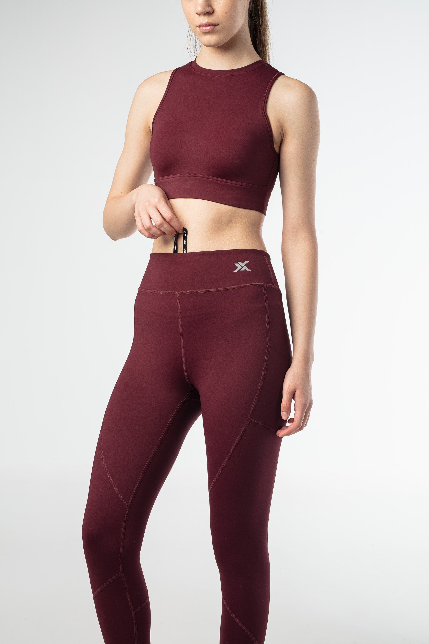 Blaze Leggings - Dark Wine