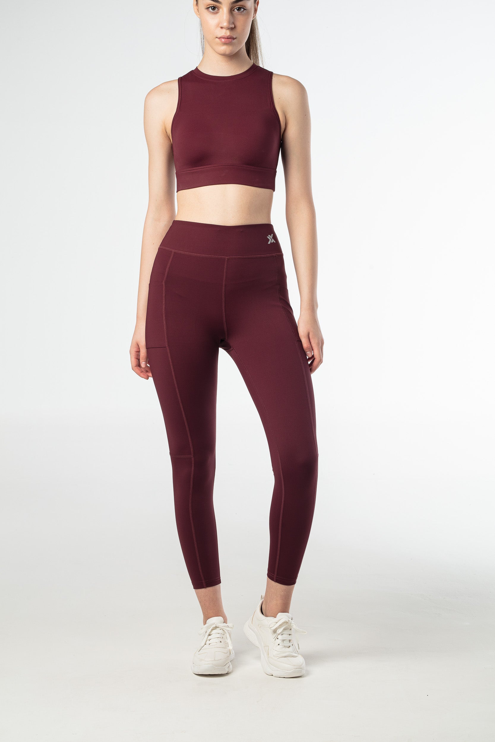 Elevate Leggings - Dark Wine