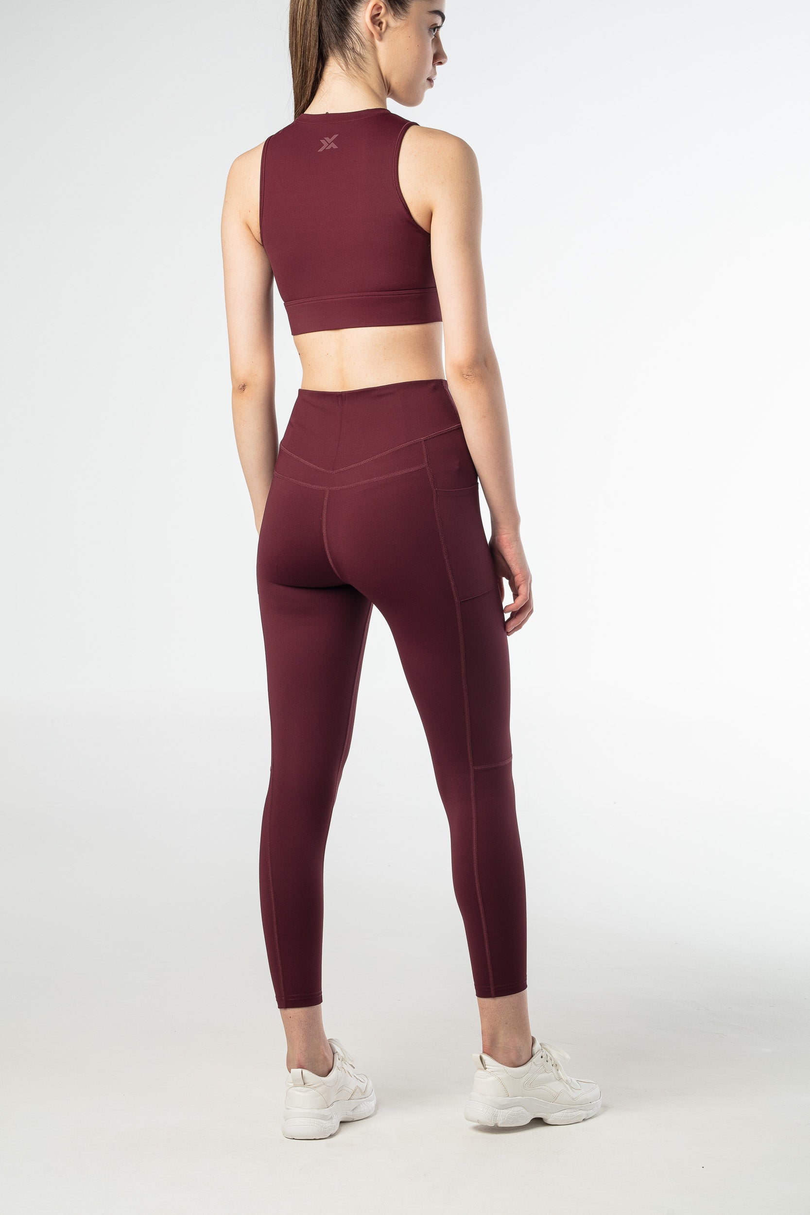 Elevate Leggings - Dark Wine