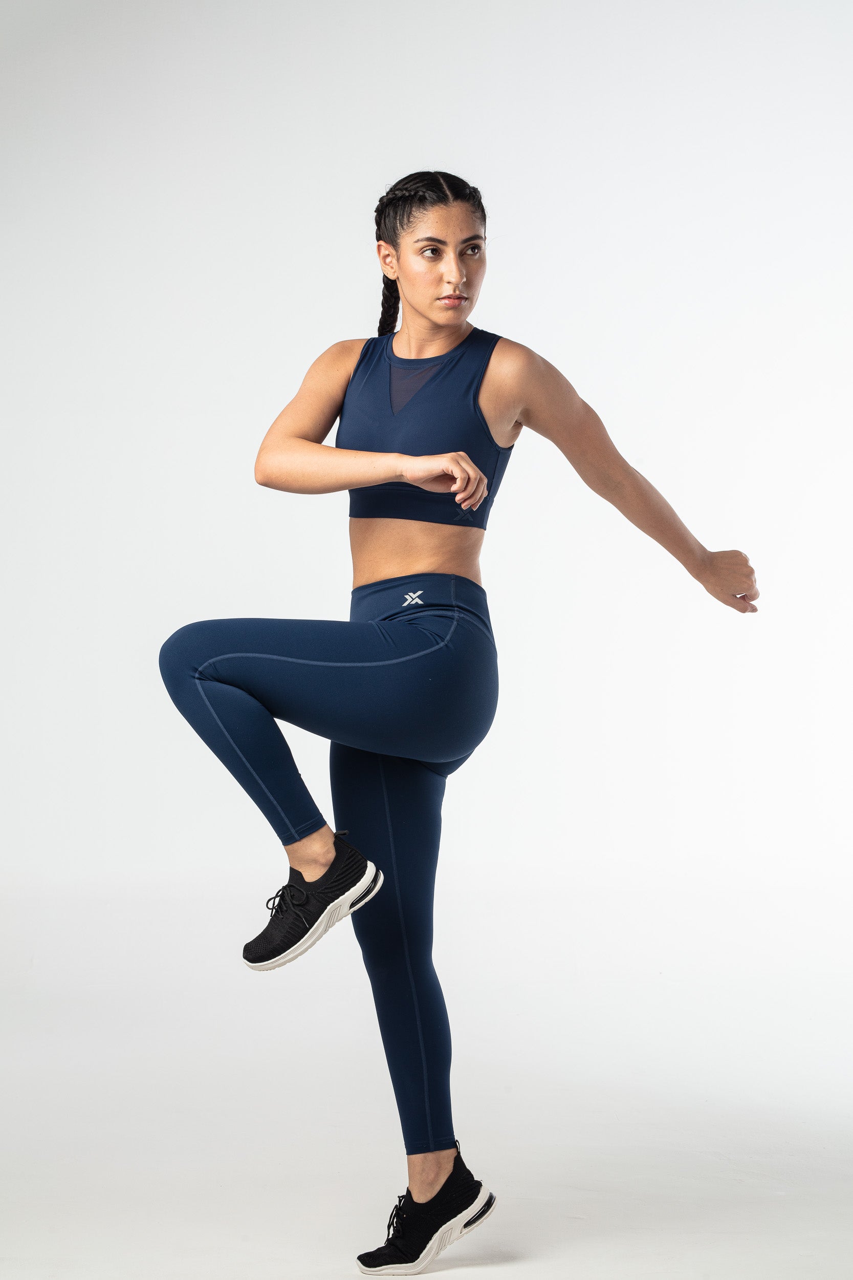 Xen Leggings (Without Pockets) - Navy