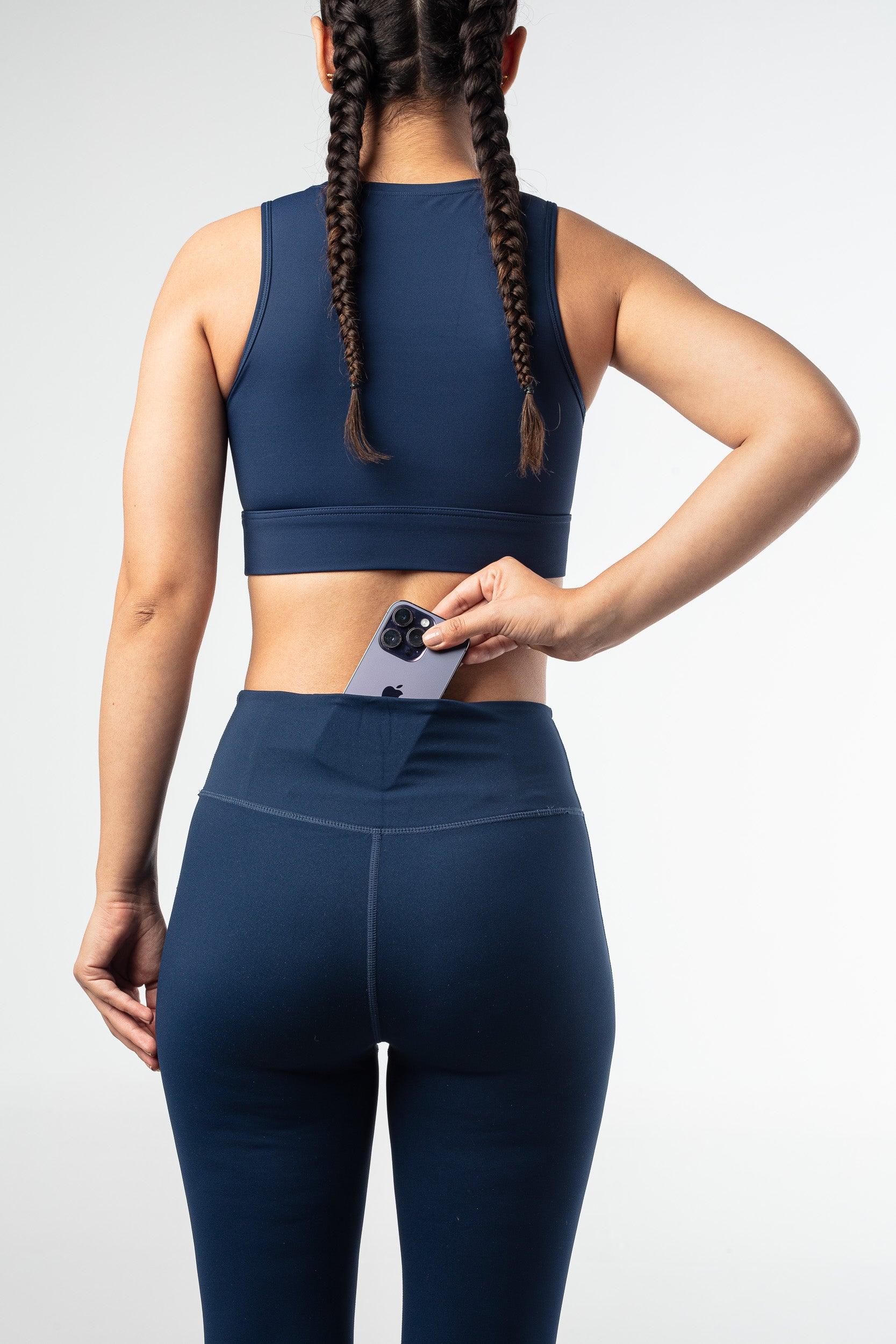 Xen Leggings (Without Pockets) - Navy