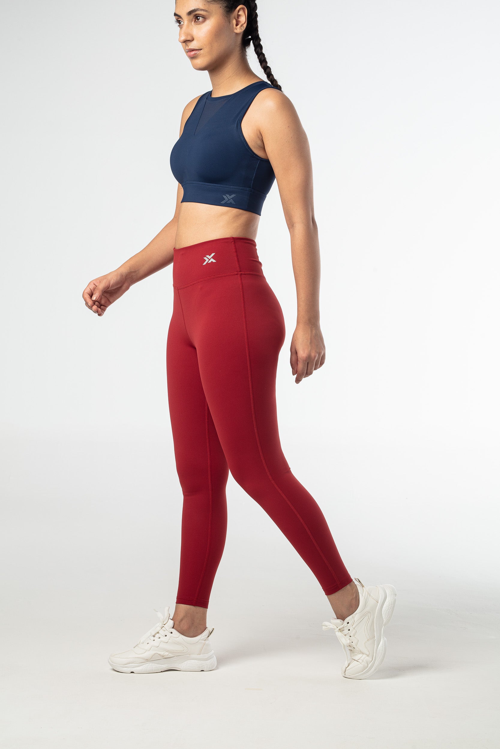 Xen Leggings (Without Pockets) - Red Wine