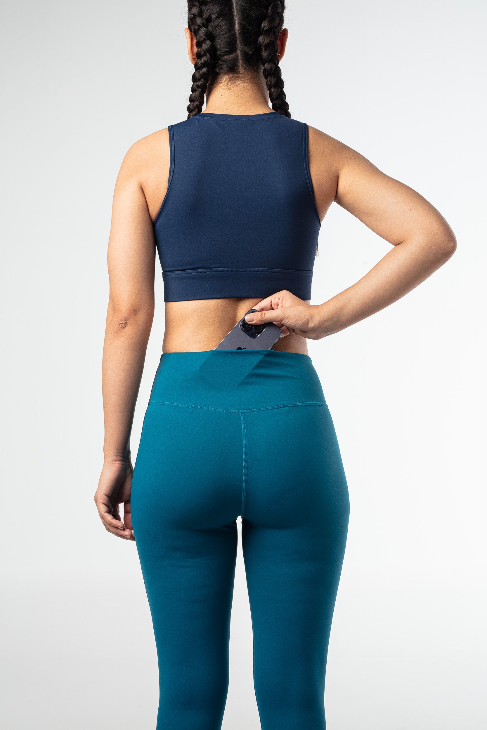 Xen Leggings (Without Pockets) - Teal