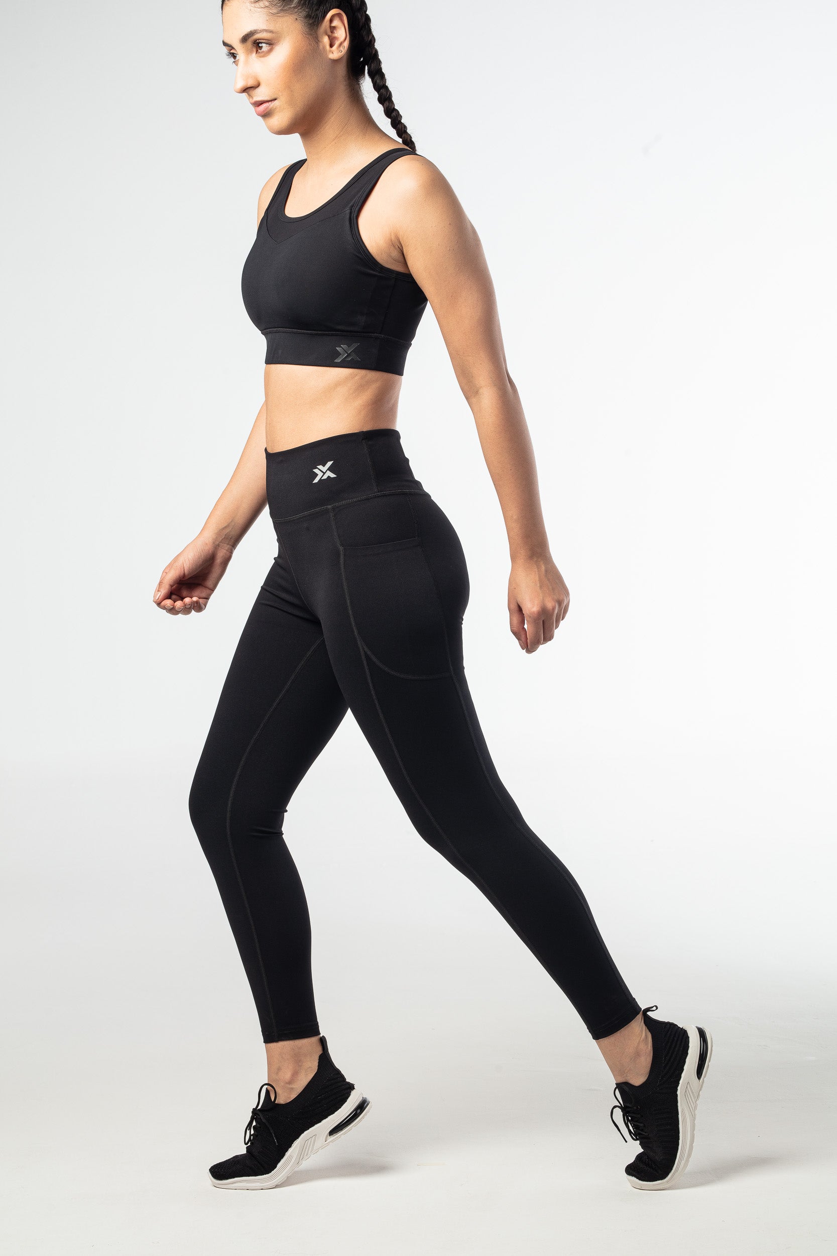 Xen Leggings (With Pockets) - Black