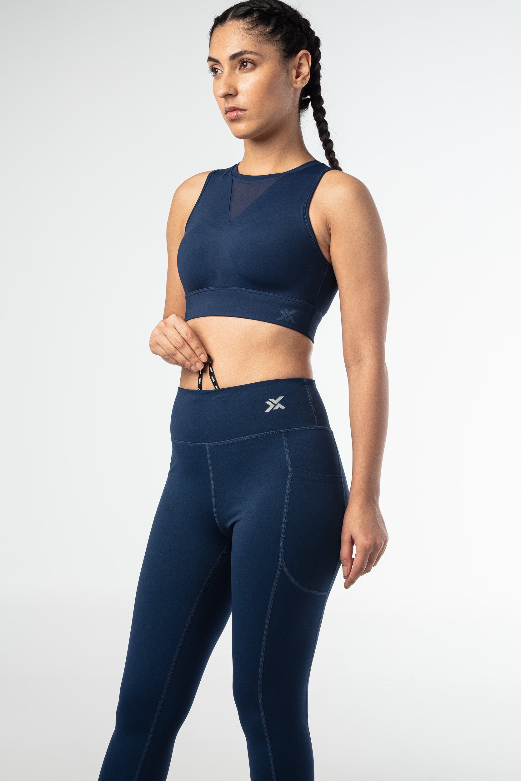 Xen Leggings (With Pockets) - Navy