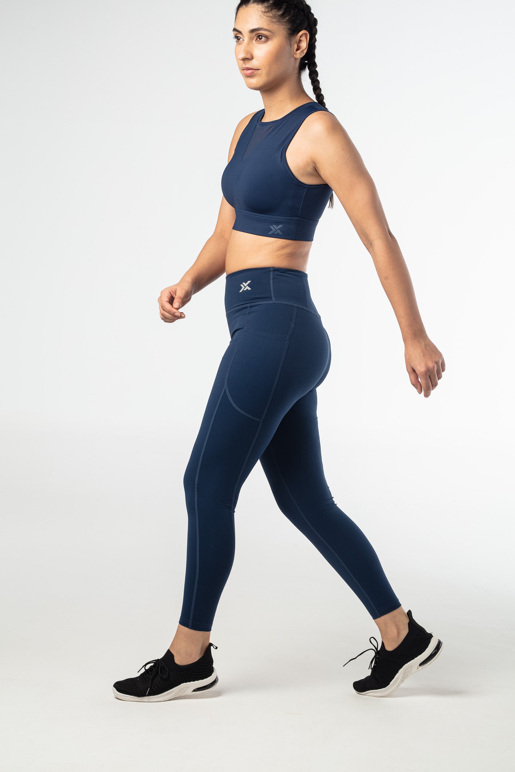 Xen Leggings (With Pockets) - Navy